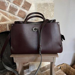 Coach Mason Carryall with Snakeskin Detail